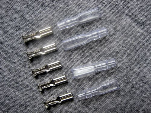 U.S. Seller - 20 pcs 2.8mm Crimp Terminals Female Spade Connector w/ Case