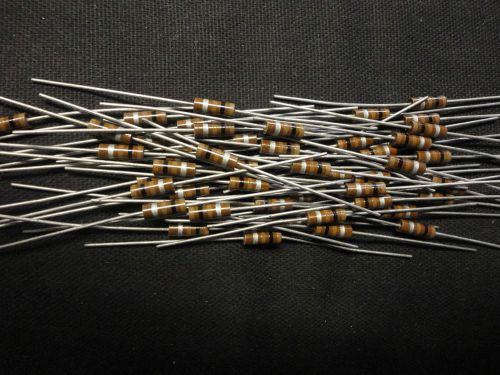 10pcs allen bradley 100 ohm-1/2w -10% carbon comp. 1/2watt.  resistor for sale