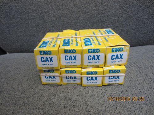 CAX-130V EYE CHART PROJECTOR LAMPS - NEW. Lot of 8 Bulbs