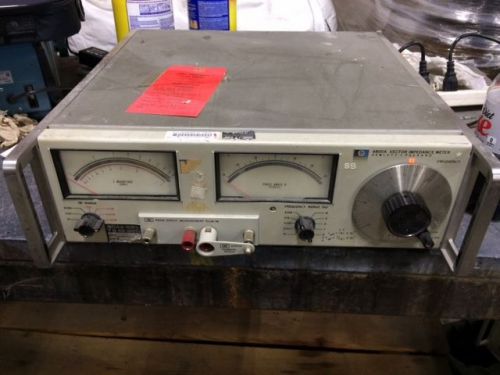 Hewlett Packard 4800A Vector Impedance Meter with 4801A Plug-in