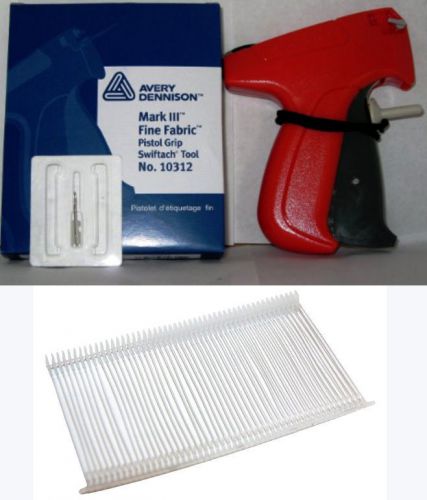 AVERY DENNISON FINE price TAGGING GUN WITH 1000 BARBS MARK III tag tagger
