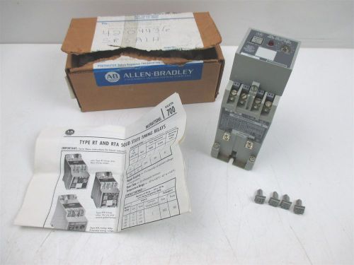 NEW Allen-Bradley 700-RT00N000A1 Series B Solid State Timer NOS w Box