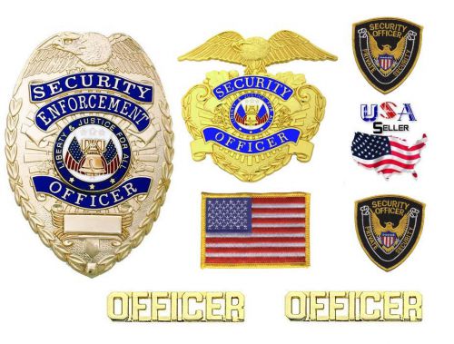 Obsolete security officer hat badge security enforcement officer badge bundle for sale