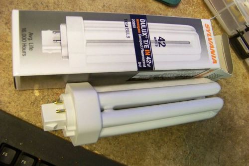 nos Sylvania 20890 Compact Fluorescent 4 Pin Triple Tube 4100K, 42-watt bulb