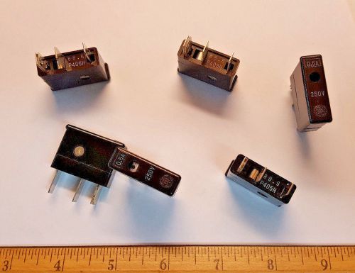 (LOT OF 4 PIECES)  Daito P405H Alarm Fuse  - NEW OLD STOCK - 250v 0.5amp