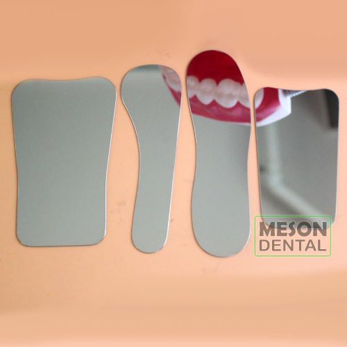 4Pcs/Set Dental Oral Clinic Photographic Mirror Reflector Stainless steel Dus