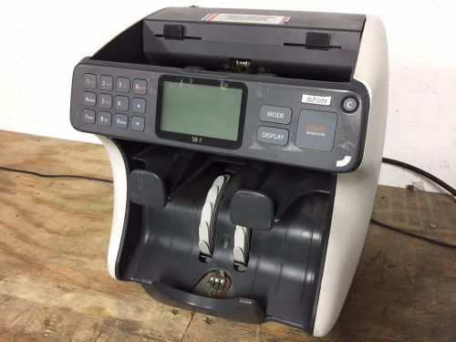 SBM SB-7 Value Counting Machine / Sorter AS-IS &#034;Check Stacker&#034; Message
