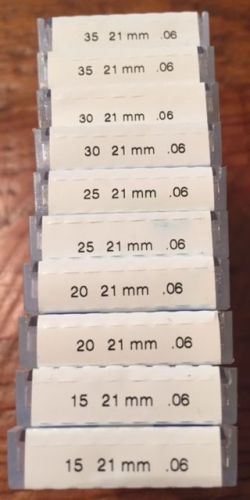 GREAT BUY - 10 New Packs Brasseler EndoSequence .06  Rotary Endodontics