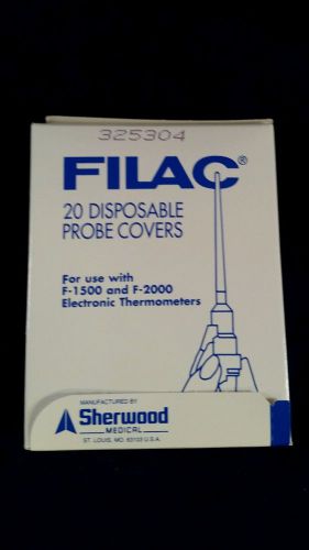 NEW BOX OF SHERWOOD FILAC TEMPERATURE PROBE COVERS f1500 and f-2000