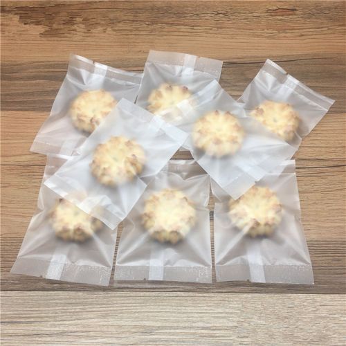 Matte Bake Packing Bags Plastic Biscuit Cookies Candy Clear Gifts Sugar Pouches