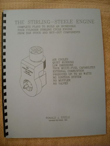 The Sterling-Steele how to build engine manual