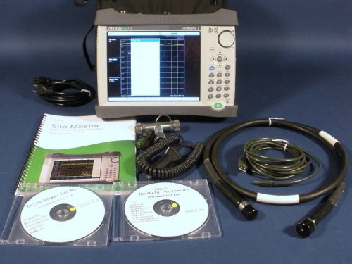 Anritsu S331E SITEMASTER Cable and Antenna Analyzer, 4 GHZ with OSLNF50 &amp; Accys