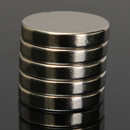 5pcs N50 15x3mm Strong Round Cylinder Magnets  Rare Earth Neodymium Magnets