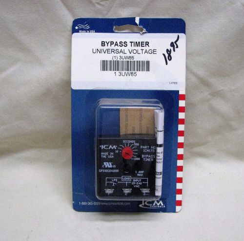 ICM Controls Bypass Timer
