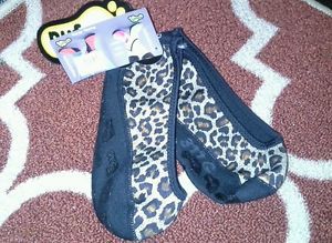 Nufoot Socks, Leopard MD NWT