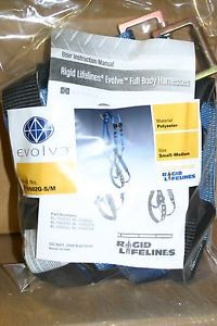 Lot of 5 Point Safety Small Body Harness 310lb Fall Arrest Protection 15502G-S/M