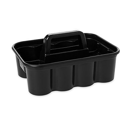 Rubbermaid commercial fg315488bla deluxe carry caddy, black for sale