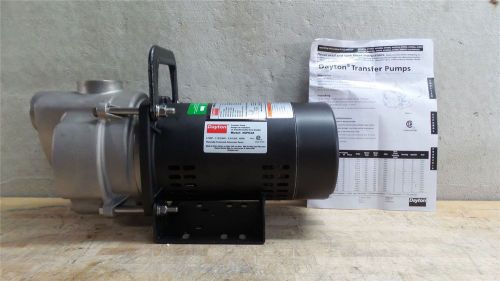 Dayton 1/3 hp 3450 rpm 115/230v 32 ft max head centrifugal pump for sale