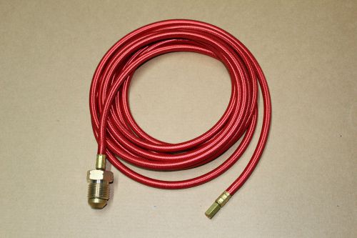 45V03R 12.5 Foot braided power/water return tig welding torch cable