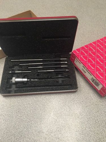 Starrett Inside Micrometer Set, 124AZ