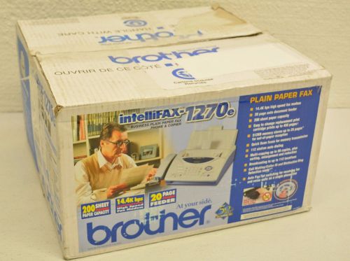 Brother PPF-1270E Intellifax 1270e Plain Paper Fax