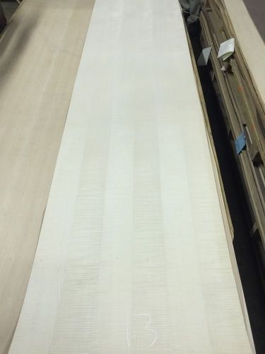 Wood Veneer Figured Sycamore 27x120 1 Piece 10Mil Paper Backed &#034;EXOTIC&#034; REV 13