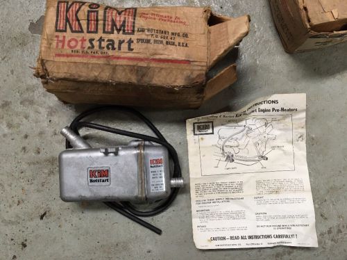 Kim hotstart c 101l engine heater 1000 watts 120 volts ac diesel gas for sale