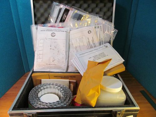 Forensics  Kit in Case - Evidence Collection  LOOK--