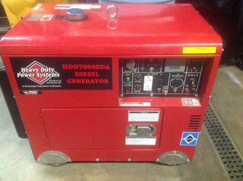Heavy Duty Power Systems HDD7000EDA diesel generator