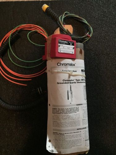 NEW: Chromalox Grounded Immersion Heater CAT NO. QM-12 240V