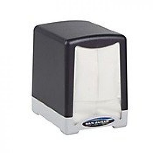 San Jamar H950TBK Compact Tabletop Lowfold Napkin Dispenser, Black Pearl