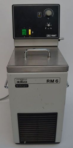 Brinkmann mgw lauda rm6 water bath w/ rmt rmt6 heater and chiller circulator for sale