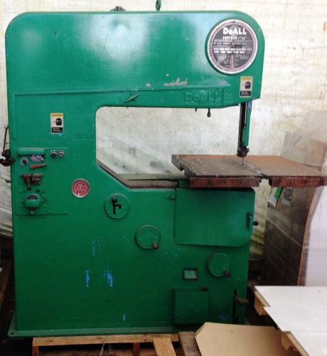 Doall dbw-1a bandsaw for sale