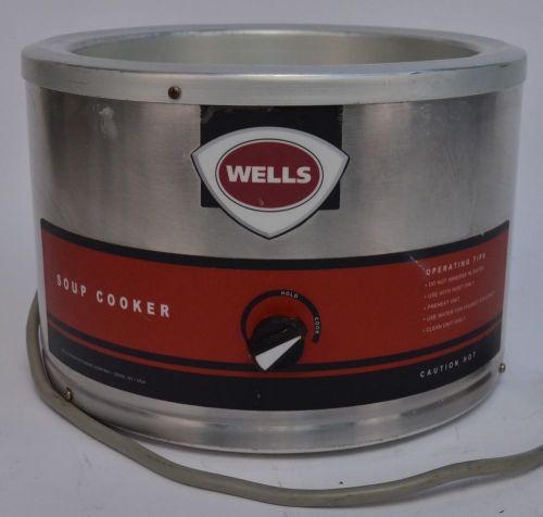 Wells LLSC-11 Soup / Food Warmer / Cooker 11 Quarts LLSC11