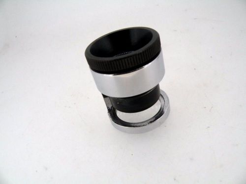 15-power inspection focusing loupe, new, never used, EXC.COND. leather case++++