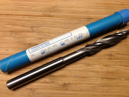 PUTNAM. C91709 CONTINOUS COUNTERBORE 3FL 21/64&#034;DIA. 31/64&#034;LOC 7/16&#034;SH DIA 6&#034; OAL