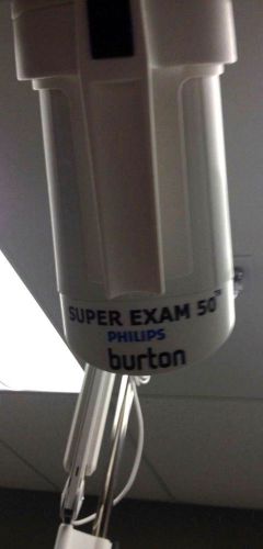 +++NEW IN BOX+++Philips Burton Super 50 Exam Light 120V SE50SC &amp; ceiling mount