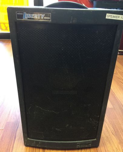 Anchor liberty lib-6001 75watt dual function speaker system-tested and working for sale