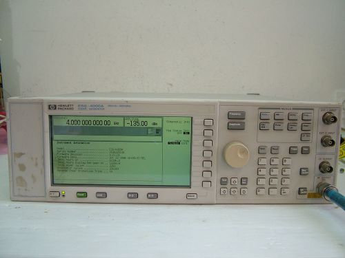 Agilent E4422A ESG signal generator 250KHz - 4GHz AM FM pulse ESG-4000A