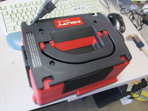 Hilti  dpc 20 power supplier unit only,  work for dg-150 grinder   nice (70) for sale