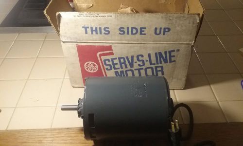 GE Serv-S-Line Motor 5KH3XPAO811 1.25HP 60HZ 115V 1725RPM, New Old Stock