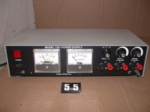 Global Specialties E &amp; L Instruments model 1301 Power Supply Free S&amp;H