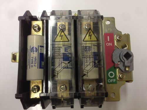 Sprecher + Schuh 3 Phase panel disconnect w/fuses and handle L10-NJ100P3 L10-HM1