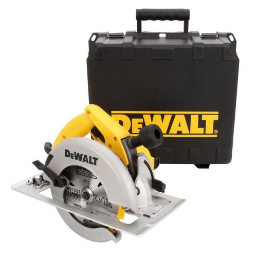 Dewalt dw364k 7-1/4inch circular saw with electric brake-rear pivot for sale