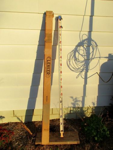 Nos lenker rod 79-m metric surveyor extension stick rod grade pole l-e-vation for sale