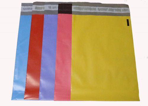 5 multi-color 7.5x10.5&#034; shipping bag Poly Mailers Shipping Supply Bags