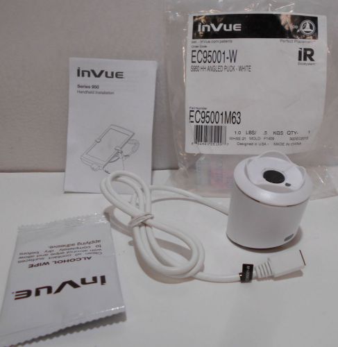 inVue Security EC95001M63 S950 HH Angled Puck White