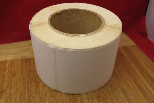 Large roll of 3 x 5 thermal labels nice for sale