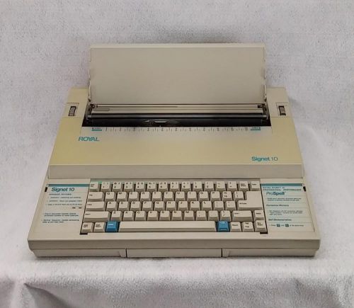 Vintage Royal Signet 10 Electric Typewriter