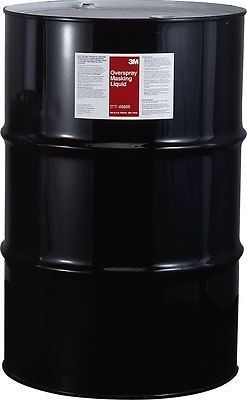 3M (06855) Overspray Masking Liquid, 06855, 55 Gallon (US)